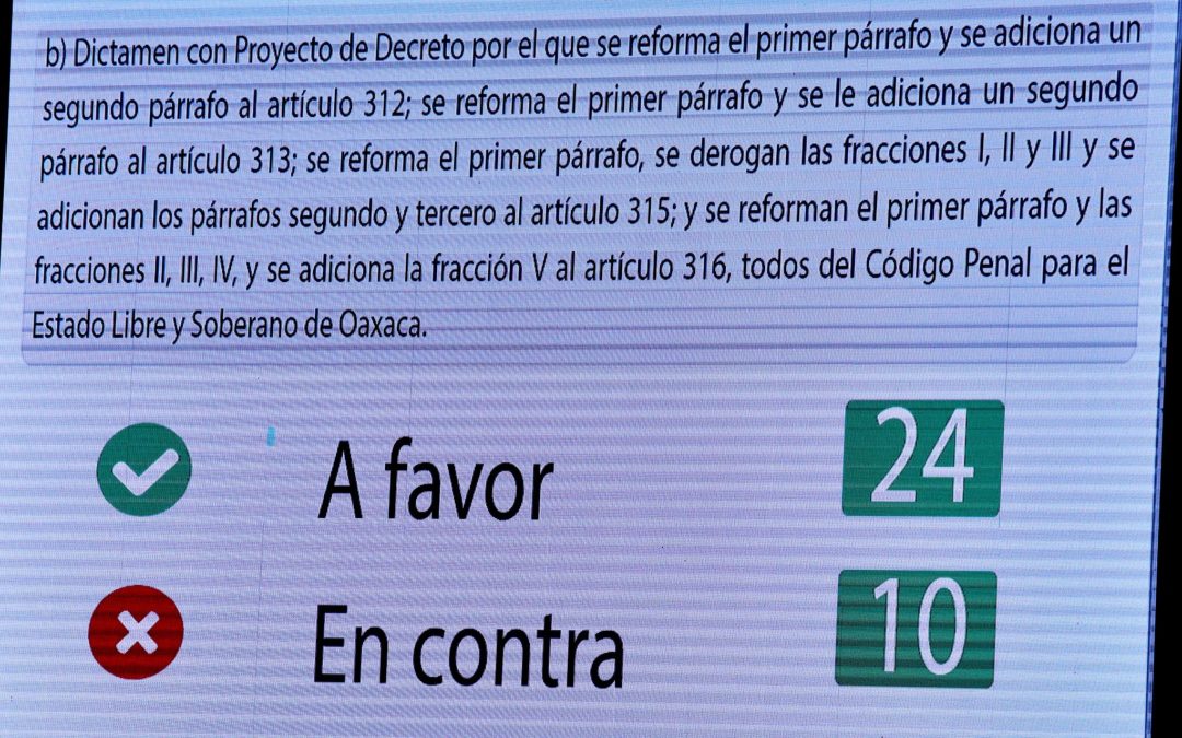 Aprueba Congreso permitir la interrupción del embarazo antes de las 12 semanas de gestación